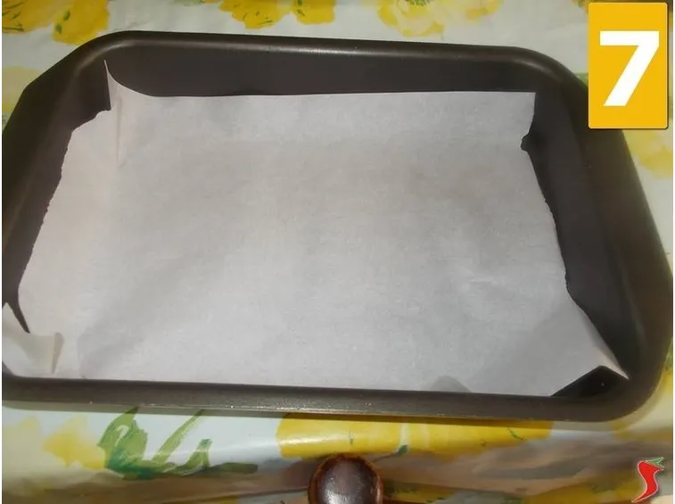 Preparare la teglia