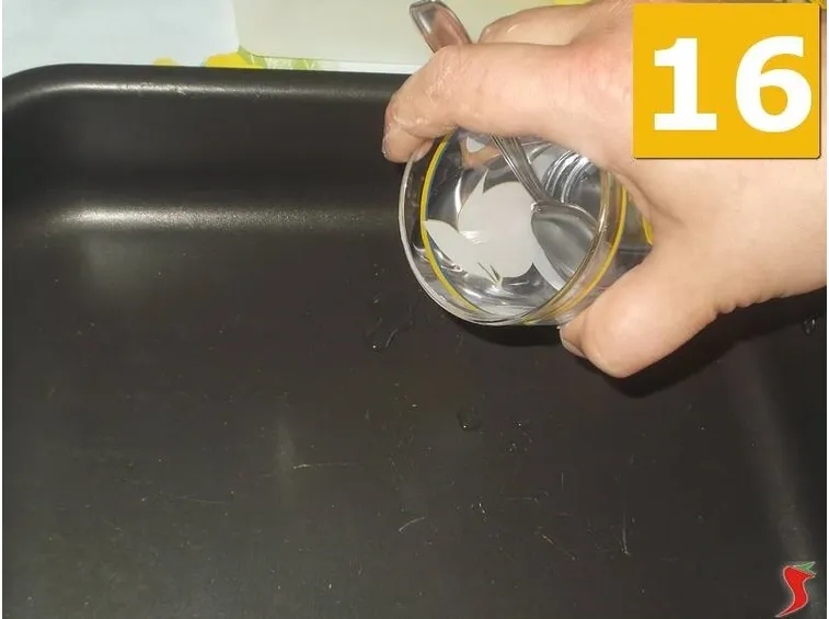 Preparare la teglia