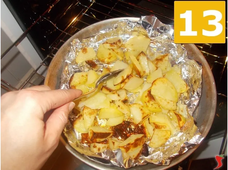 Terminate la cottura delle patate