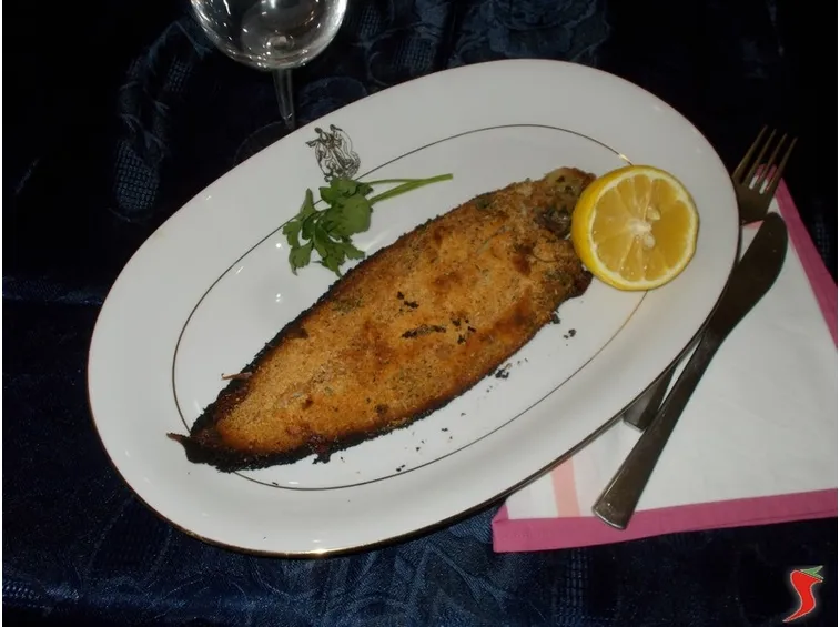 La sogliola gratinata