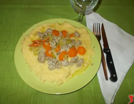 La polenta in bianco