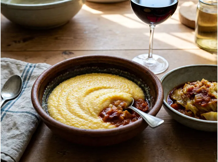 Abbinamenti, varianti e conservazione della polenta concia