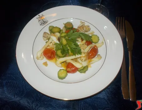 Calamari e zucchine