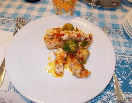 I calamari in padella
