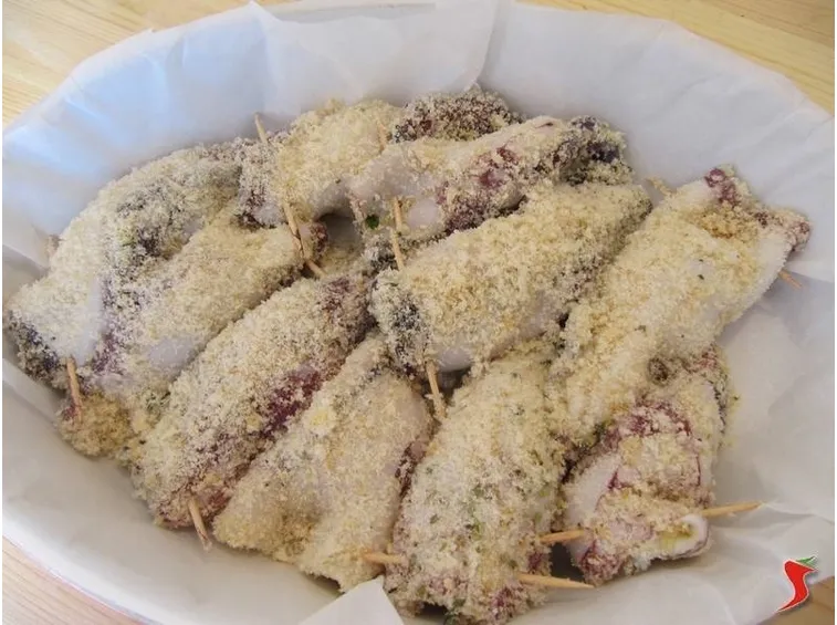 calamari ripieni nella teglia