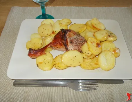 anatra al forno