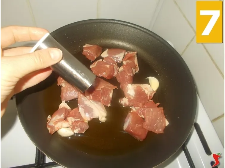 Continuate gli ingredienti