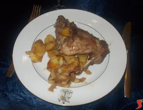 Il coniglio alla genovese
