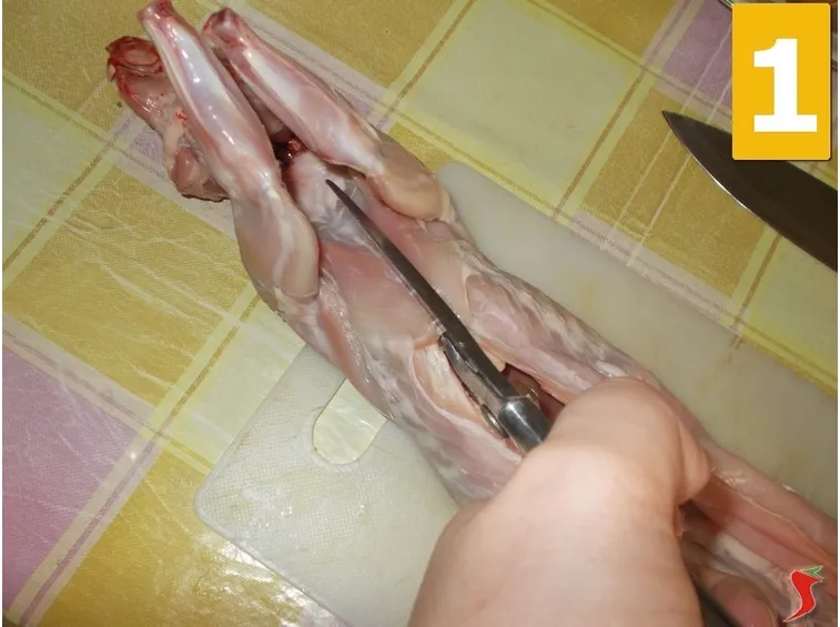 Iniziate a preparare il coniglio