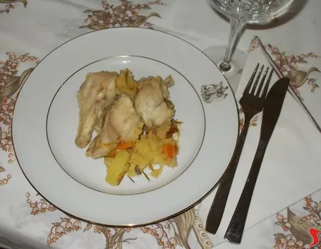 Il coniglio con le patate