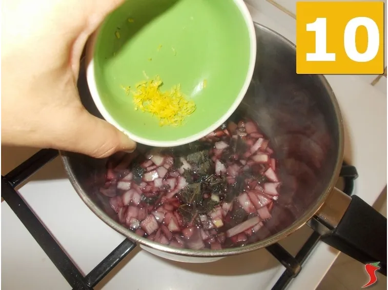 Proseguite gli ingredienti