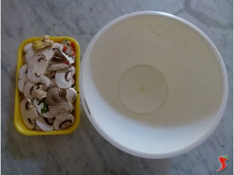 lavare i funghi