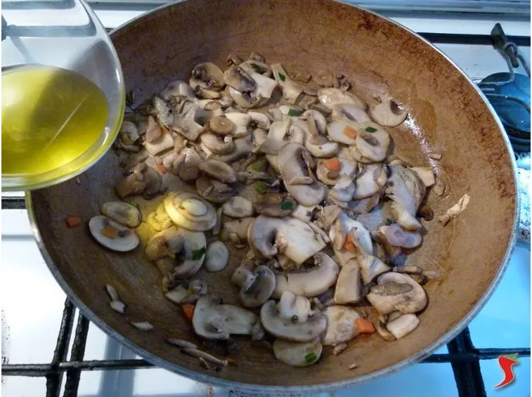 aggiungere olio