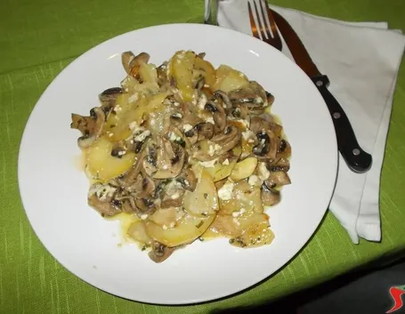 Funghi e patate