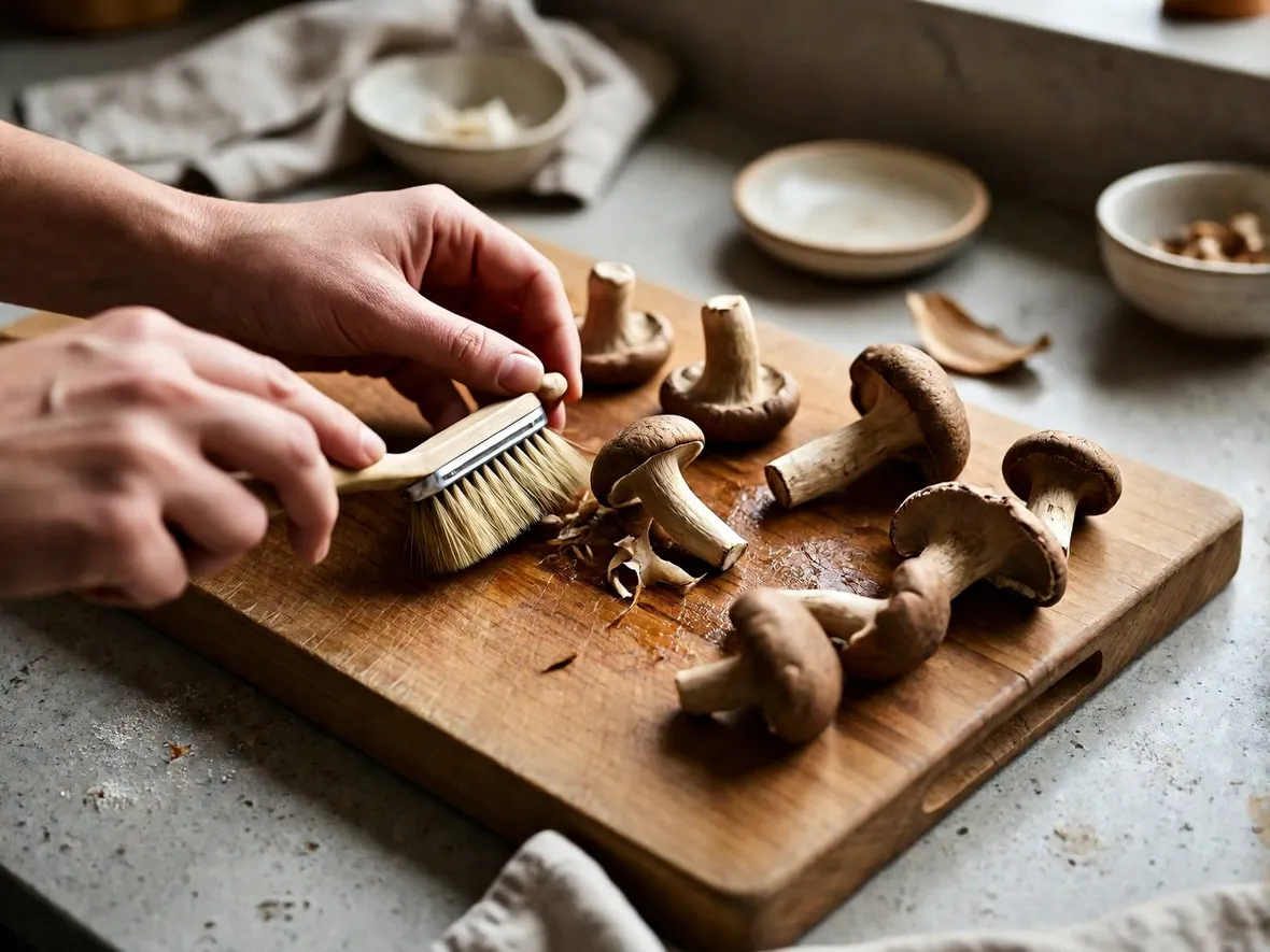 Come pulire e tagliare i porcini freschi