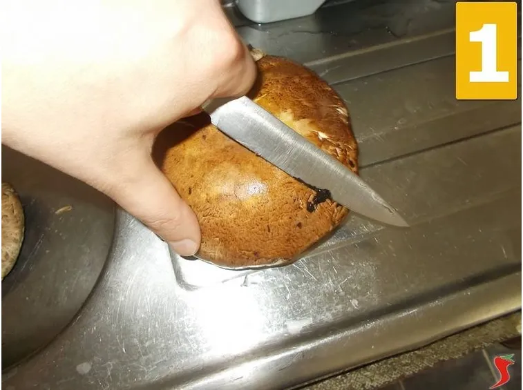 Pulire i funghi