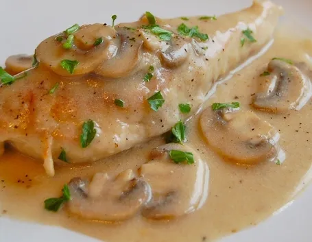 petto di pollo con i funghi