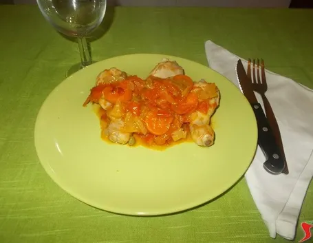 Il pollo alla pizzaiola