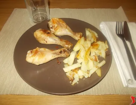 Il pollo con patate