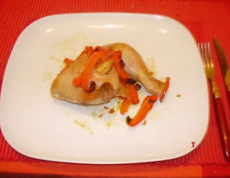 pollo con i peperoni