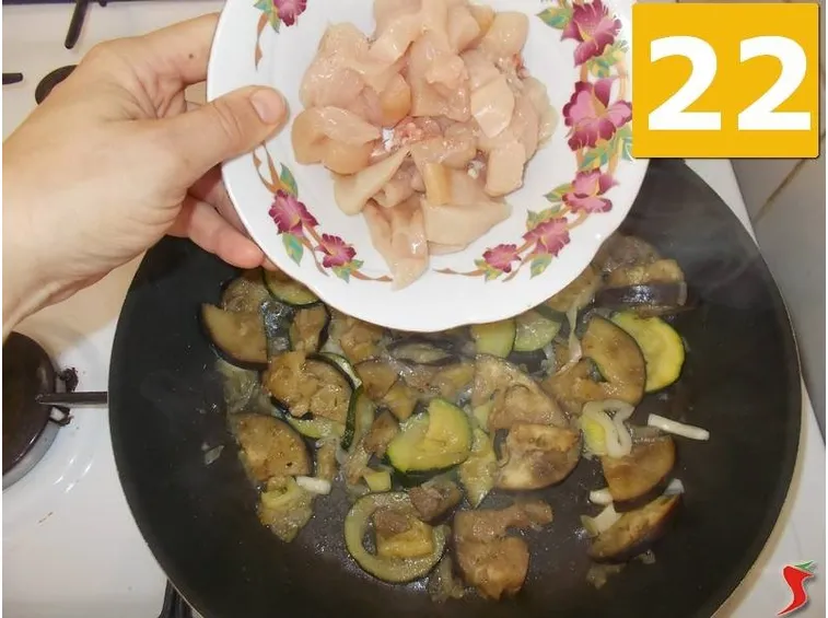 La cottura del pollo