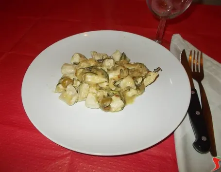 Lo spezzatino di pollo