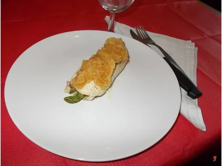 Il petto di tacchino ripieno