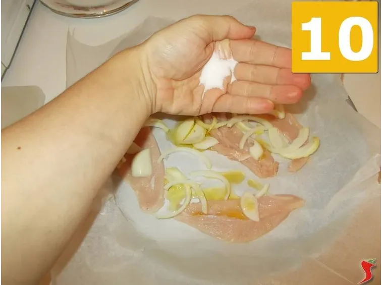 Terminate la preparazione nella pirofila