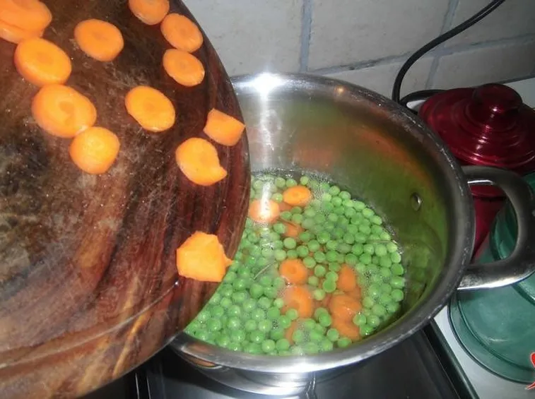 aggiungere le carote