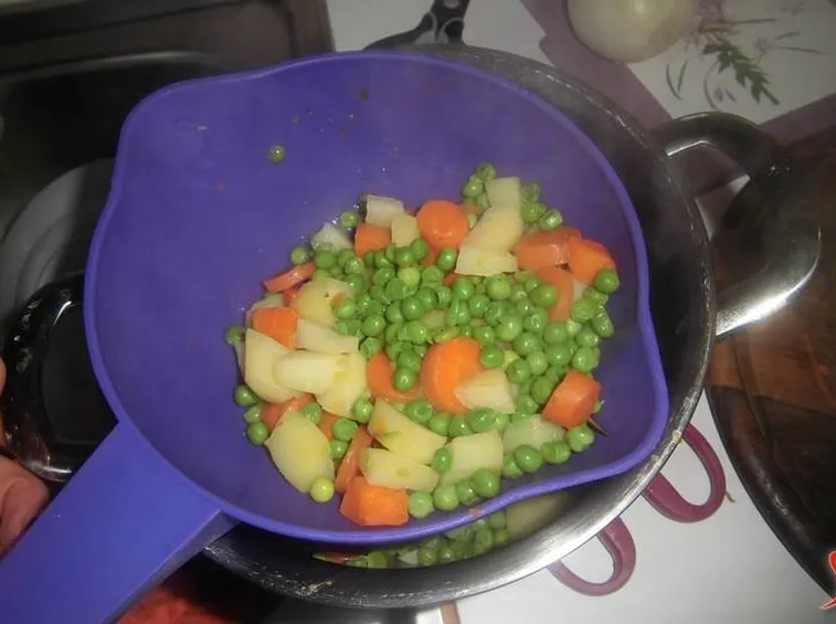 tris di verdure