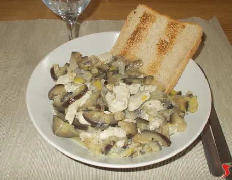 Tacchino e melanzane