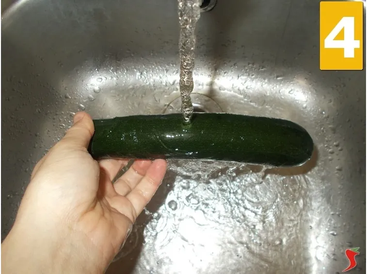 Lavorate le zucchine