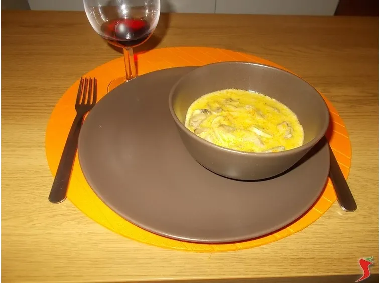 Lo spezzatino ai funghi