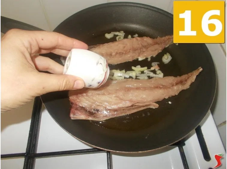 Continuate la ricetta