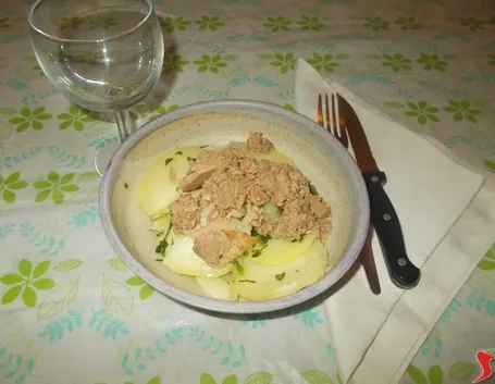 Il tonno con le patate