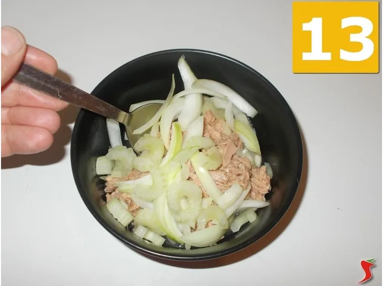 Condite gli ingredienti