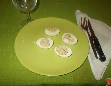 Le uova con il tonno