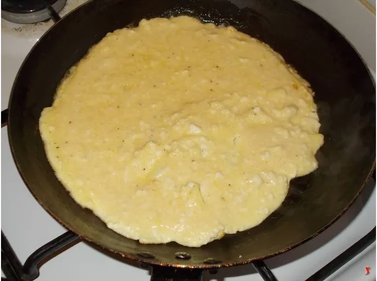 Cuocere la frittata