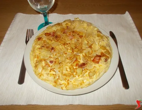 frittata patate e cipolle