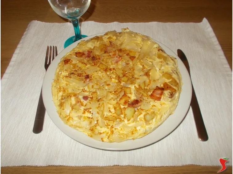 frittata patate e cipolle