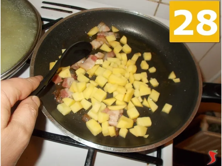 frittata patate e cipolle
