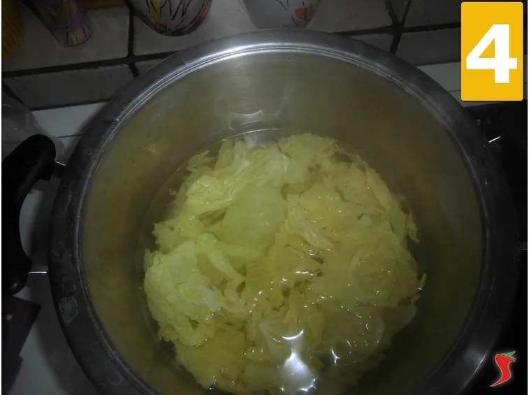 Cuocere verza e patate