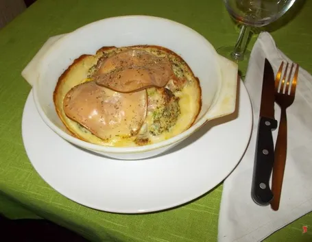 I broccoli con la pancetta