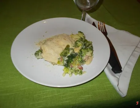 I broccoli gratinati