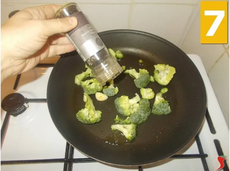 La cottura dei broccoli