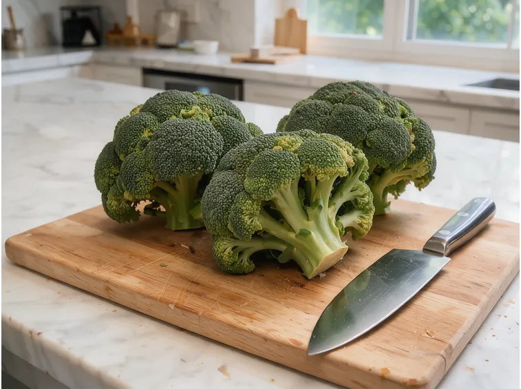 Scegliere e pulire il broccolo: cimette e gambo senza sprechi