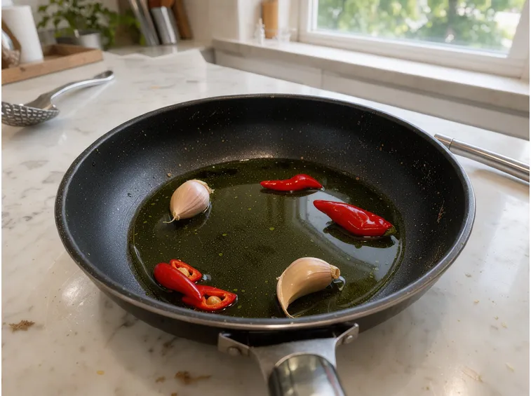 Il condimento: come sciogliere le acciughe e dosare il peperoncino