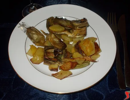 I carciofi con le patate