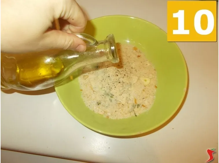 Terminare il ripieno