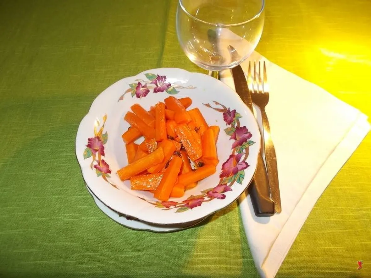 Le carote in agrodolce